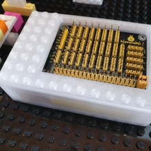nb1 - lego brick compatible raspberry-pi 3 case toys & games raspberry 3d print model - Mito3D
