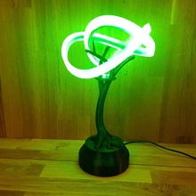 infinitree led lamp arduino nature stand tree wood loop night rgb infinety ws2812fx 3d print model - Mito3D