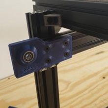 fabbricazione asse staffa taglierina laser y1200 3d print model - Mito3D