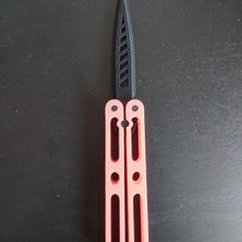 Schmetterling Messer 3d print model - Mito3D
