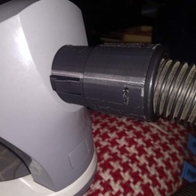 vacuum cleaner hose connector b&d conector manguera aspiradora 3d print model - Mito3D