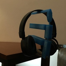 small modular shelf headphone earbud holder extra shelves audio 3d print model - Mito3D