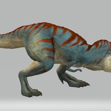 t rex 3d modelo animal dinossauro fantasia história natureza 3d print model - Mito3D