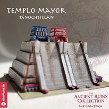 templo alcalde tenochtitlan mexico ciudad arquitectura antiguo azteca edificio maya mexicano pirámide castillo pirámides prehispánico minimundo precolombino miniworld3d landamrk 3d print model - Mito3D