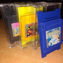 cassette case inserts gameboy advance game boy colour insert gba gbc gb 3d print model - Mito3D