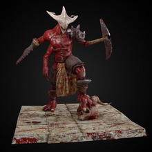 demon tabletop fantasy hell horror skull toy warhammer warcraft wow dnd pathfinder 3d print model - Mito3D