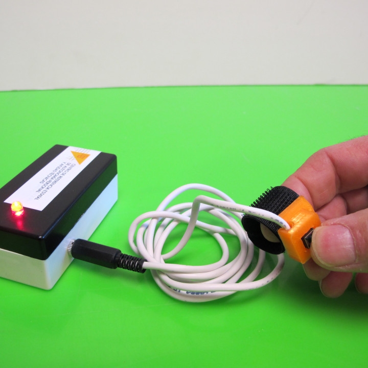commutateur doigt pulsador accessibilité specializedtechnicalaid oignon jouets loisirs 3D print model - Mito3D