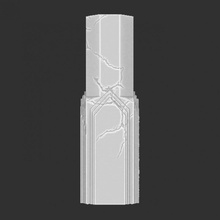 nain pilier 3d print model - Mito3D
