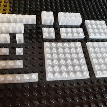 base Lego compatibile mattone impostato 3d print model - Mito3D