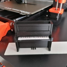 piano caneta suporte 3d print model - Mito3D