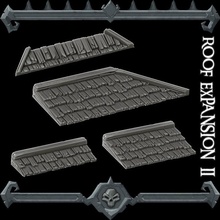 gothic city roof expansion pack ii monster miniatures kickstarter live tabletop 3d print model - Mito3D