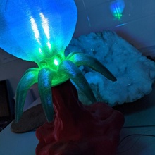 mood lamp challenge - inking cuttlefish fish ocean anycubic matterhackers functionalprints anycubici3mega moodlamp electromakerkit electromakerkitcompetition oceancreatures 3d print model - Mito3D