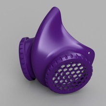 cara mascarar acessibilidade poeira 3d print model - Mito3D