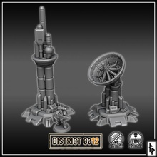 radyo kule masaüstü 40k oyun minyatürler sci fi Yıldız Savaşları arazi savaş oyunları Necromunda bilimkurgu oyunu sonsuzluk 28mm warhammer40k dağılmak takımı öldür 3d print model - Mito3D