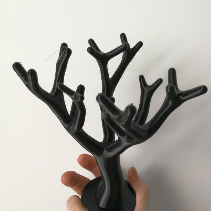 gioielleria titolare supporto albero decorazione 3D print model - Mito3D