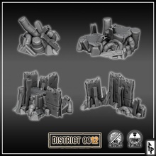 enkaz masaüstü 40k oyun minyatürler rpg sci fi Yıldız Savaşları arazi savaş oyunları Necromunda bilimkurgu oyunu sonsuzluk warhammer40k dağılmak takımı öldür 3d print model - Mito3D