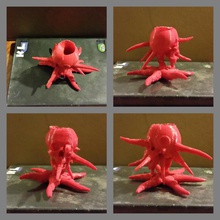 octo gobelet jardin 3d print model - Mito3D