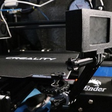 ender3 sportcam armsupport cam neewer sportcam creality ender3 ender3 pro cam support 3d print model - Mito3D