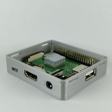 raspberry pi 3 a+ case store box cover protection protect + pi3 3d print model - Mito3D