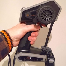 spektrum dx5 robusto gopro montare telecamera strisciando crawler rccars 3d print model - Mito3D