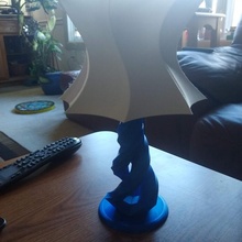 twisty mood lamp 3d print model - Mito3D
