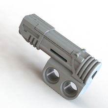 lego compatible misil lanzacohetes juego Lego 3d print model - Mito3D