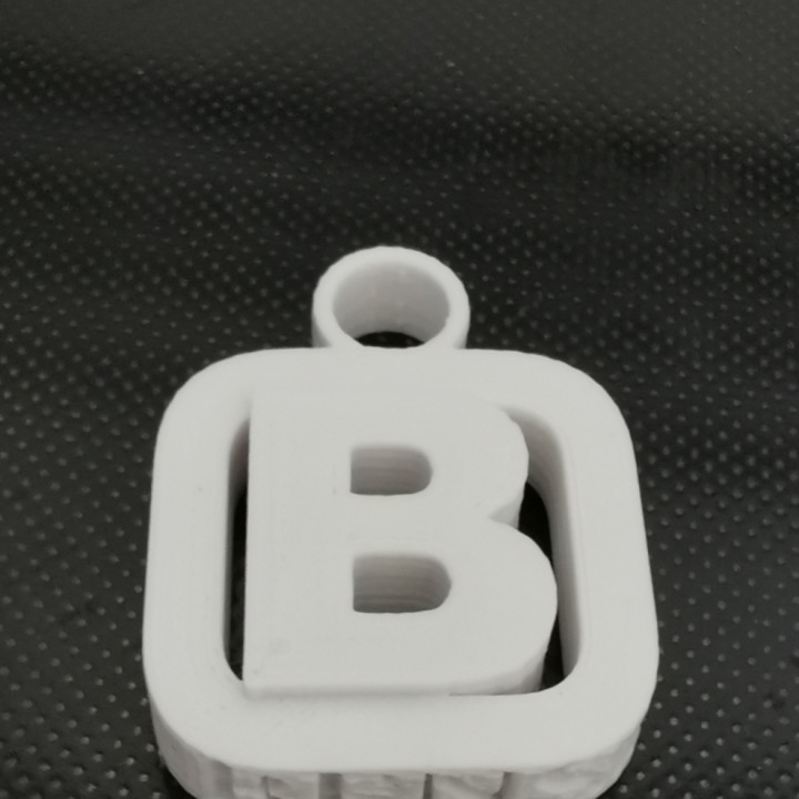 constrói chaveiro ben tinkercad key fob ring ben's builds 3D print model - Mito3D