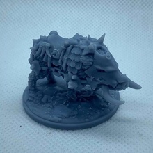 armored wild boar tabletop animals goblin plain creatures pigs goblins thescourgeofvaltanforest unsupported claycyanideminiatures claycyanide monters 3d print model - Mito3D