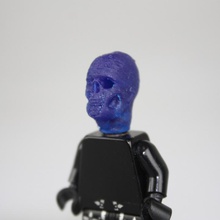 lego zombie head toys & games model toy sla resin dlp legohead 3d print model - Mito3D