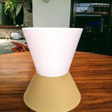 conic planter garden minimalist 3d print model - Mito3D