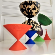 Diabolo Anzeige steht Sammlung hegen frei Halter Unterstützung drucken minimalistisch Stand Jonglieren print place Ort jonglieren vielfältig gratuit 3d print model - Mito3D