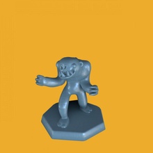 goule monstre miniature ennemi jeu plateau jouer rôle table 3d print model - Mito3D