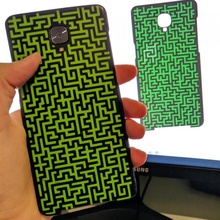 oneplus 3 3t case maze pattern phone multicolor oneplus3 3d print model - Mito3D