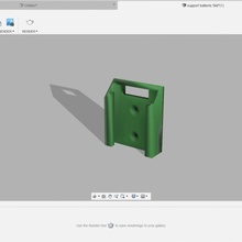 soutien batterie skil outils atelier rangement outillage travaux menuiserie 3d print model - Mito3D