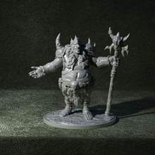 goblin king store stl miniatures warhammer monsters dungeonsanddragons tabletop creatures dnd pathfinder tabletopgames tabletopgaming goblins goblinking 3d print model - Mito3D