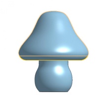Pilz Lampe Wettbewerb Garten LED Fee Elektromacher 3d print model - Mito3D