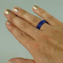 anillo diseño joyería moderno 3d print model - Mito3D