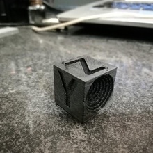 cube xyz talonnage calibration teste printe presision 20 3d print model - Mito3D