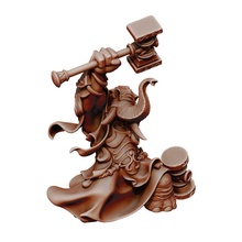 elefante mesa dragones mazmorras fantasía martillo guerra miniatura dnd loxodon 3d print model - Mito3D
