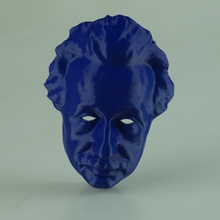 einstein máscara adereços cosplay hobby crianças ciência alegria corona original covid 19 3d print model - Mito3D