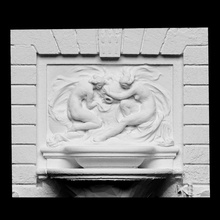 fonte rua barão horta Varredura arte cidade mitologia escultura estátua pedra vaso água mulher 3dprint 3dscan alívio alegoria 3d print model - Mito3D