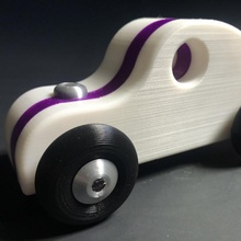 hot rodney toy car model decor push 3d print model - Mito3D