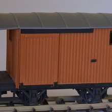 kutu araba bahçe demiryolu oyuncaklar oyunlar kutusu tren 3d print model - Mito3D