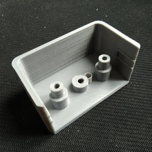 barre anti panique porte court 3d print model - Mito3D