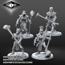 giant animated statues tabletop ancient dragons dungeons modular statue undead wargame d&d pathfinder construct bestiary cultminis 3d print model - Mito3D