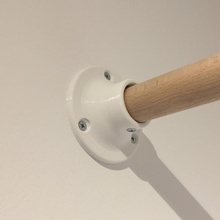 simple coat hanger mounting bracket diy furniture house minimal 3d print model - Mito3D