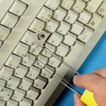 tecla puxador extrator derramar toques cravo poupar partes teclado toque keycappuller 3d print model - Mito3D