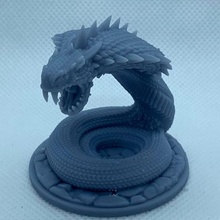 gigante cobra tampo mesa 3d print model - Mito3D
