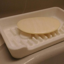 static soap dish & garden easy soapdish magnets nonslip 3d print model - Mito3D