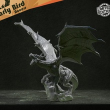 noir dragon peste table 3d print model - Mito3D